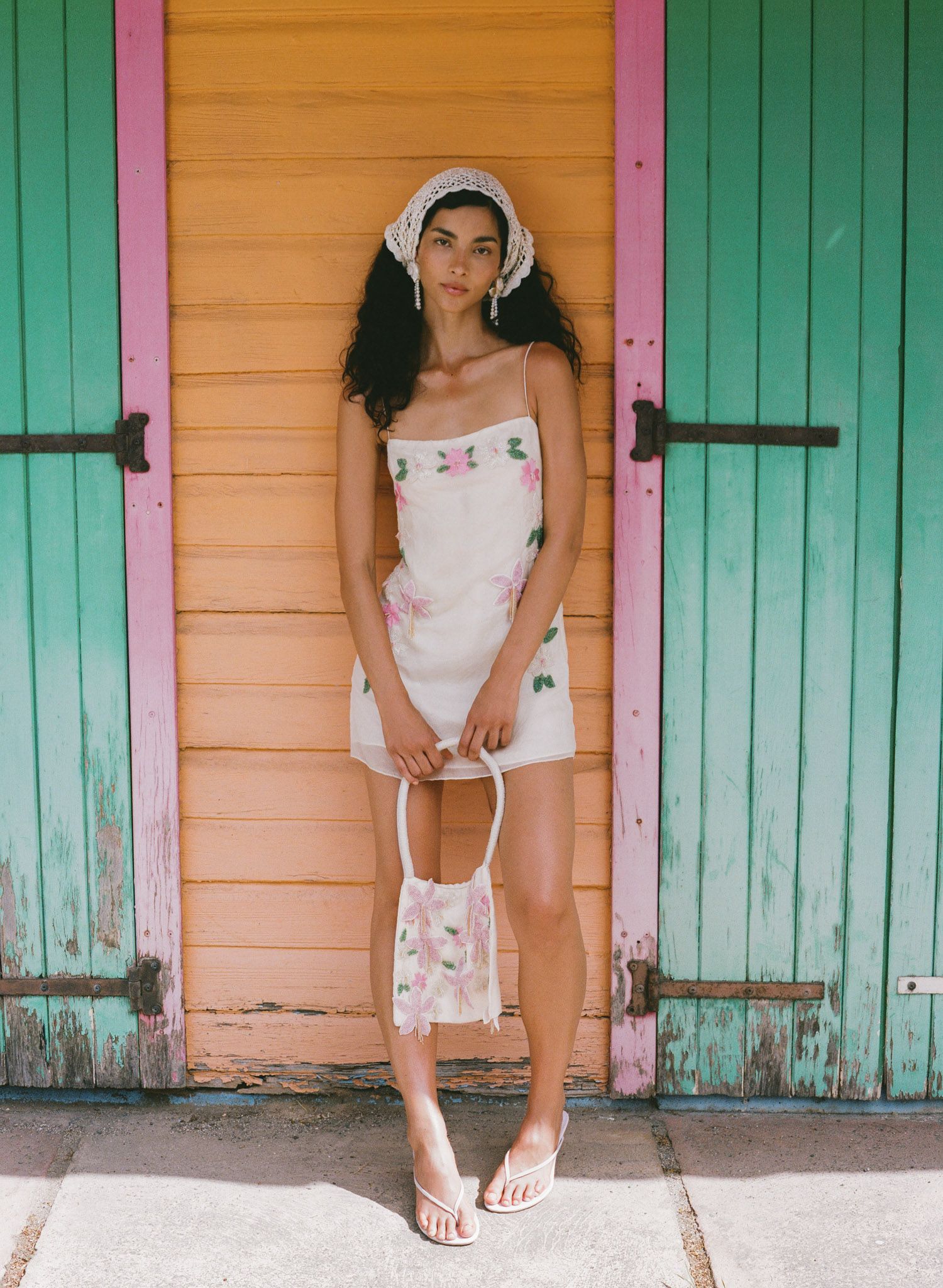 kaftan dress White Silk Kaftan Dress, Mulberry Elegance made in Bali