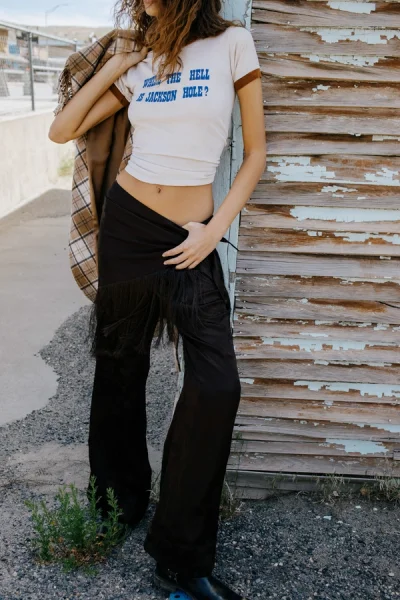 Photo of Sierra Pants on model, view 1